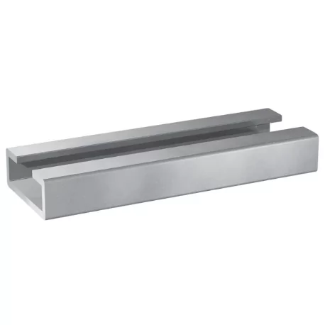 11mm Mounting Rail - 2 Metre Length - Uncoated Finish