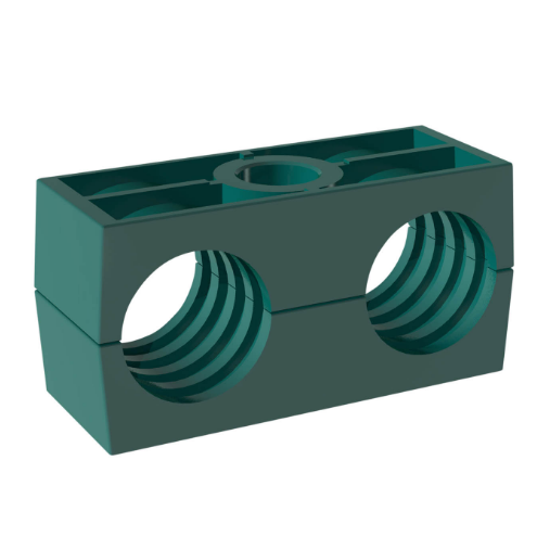 42mm Clamp Bodies (PP - Green) - Group 5 Twin Series (C2P1YI5042.0)