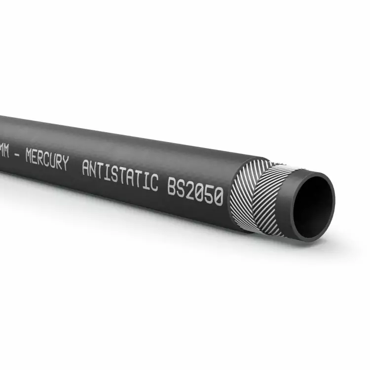 10x17mm Anti Static Air Hose BS2050 BS2878 Black 20 Bar WP (100 metre length)
