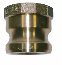4" Type A Camlock x BSPP Female - Brass