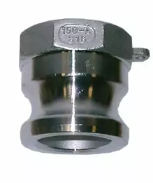 1-1/4" Type A Camlock x BSPP Female - Stainless Steel