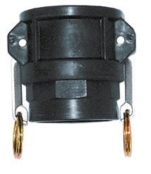 1-1/2" Type D Camlock x BSPP Female - Polypropylene