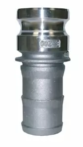 3" Type E Camlock x Hose Tail - Aluminium