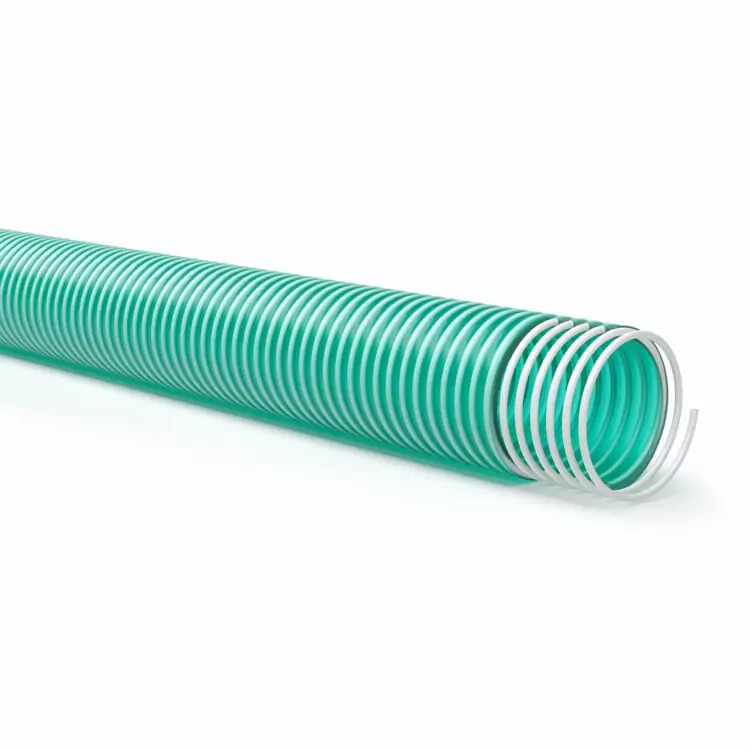 32x38mm Light Duty PVC S&D Hose Green Tint (40m Coil)