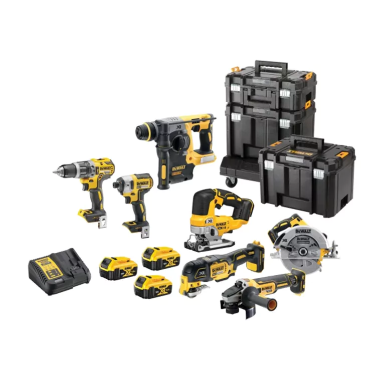 DEWALT  18V XR COMPACT BRUSHLESS 7 KIT TSTAK