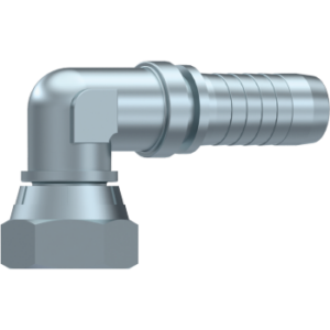 BSP 90° Compact Hose Inserts (60° Cone)