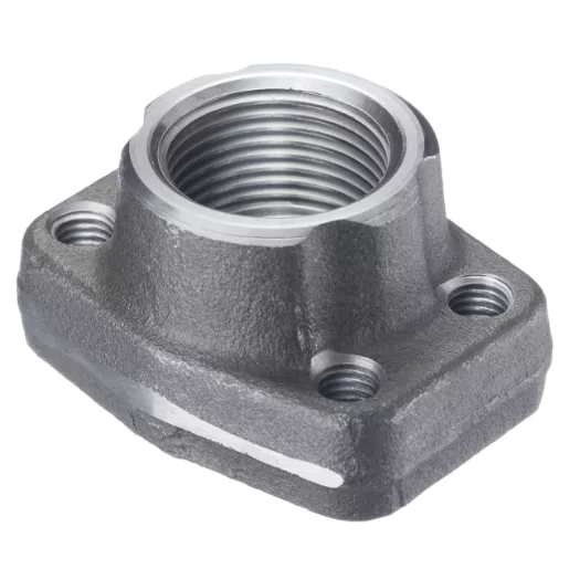1-1/4" SAE Counterflange 6000 PSI x 1-1/4" BSP Female (c/w M14 Metric Bolt Holes)