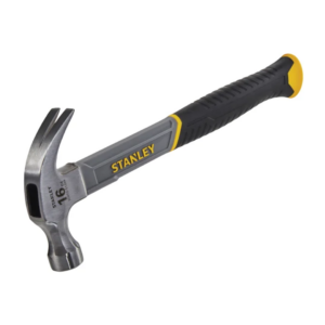 Curved Claw Hammer Fibreglass Shaft