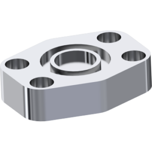 6000 Series SAE Blanking Flange Stainless Steel