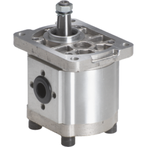 Group 2 Gear Pump with European Flange – 1:8 Taper Shaft, Clockwise Rotation, Flange Ports