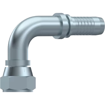 1-7/8" JIC 90° Swept - 1-1/2" Hose Tail