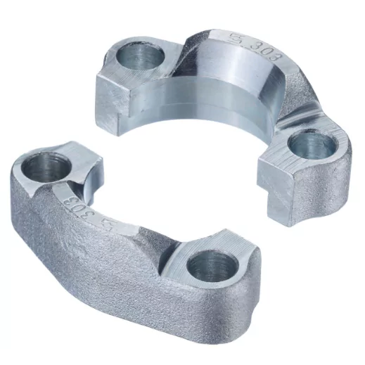 1-1/2" SAE Split Flange Halves 6000 PSI (One Pair)