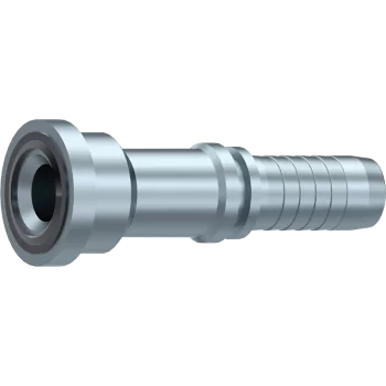 1" Straight 3000 PSI SAE Flange (Code 61) - 3/4" Hose Tail