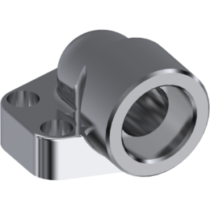 3000 Series 90° Elbow SAE Flange for Imperial Tube Stainless Steel