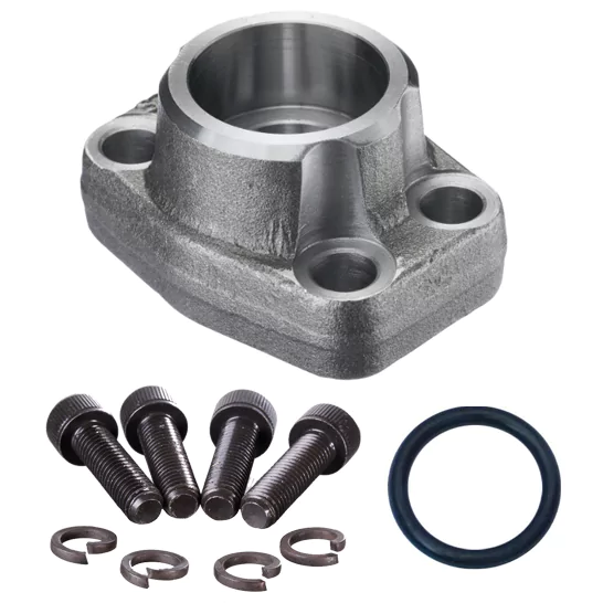 2" SAE Flange 3000 PSI x 61mm Socket Weld (c/w Metric Bolts, Washers & O-ring)
