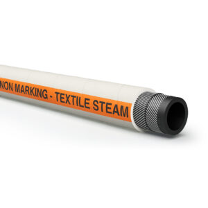 Non-Marking Steam Washdown Hose White 7 Bar WP