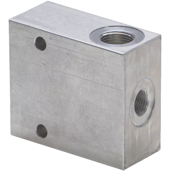 3/8"BSP Block 3 Ways