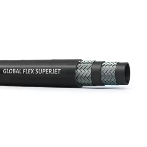3/8" 2SC Black Jetwash Hose -40°C to +155°C 400 Bar