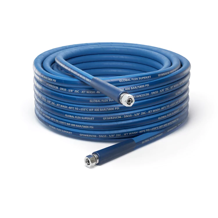 Jet Wash Hose 3/8 BSP Female To Female 20m fitted with hand grips