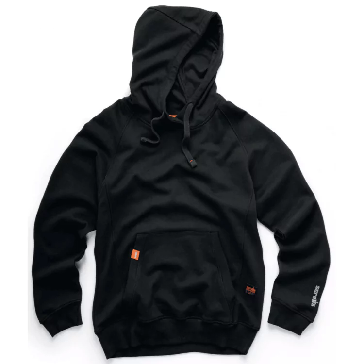 Eco Worker Hoodie Black - Size Medium
