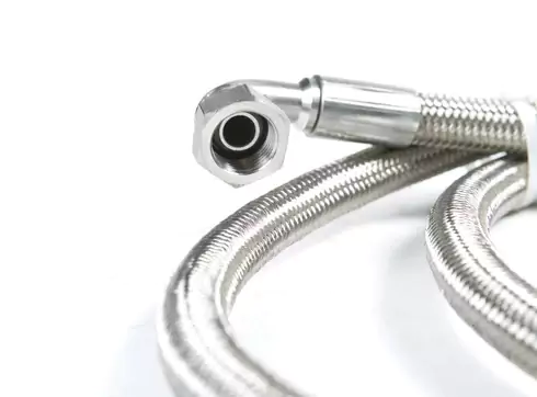 1/2" Speed-Flow, Smooth PTFE hose with 304L stainless steel overbraid