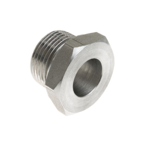 Threaded Port - Male with Spanner Flats