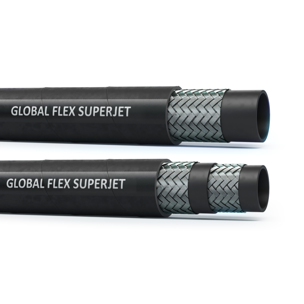 Black Jet Wash Hose For Hose Assembly LUKEJETWASH1