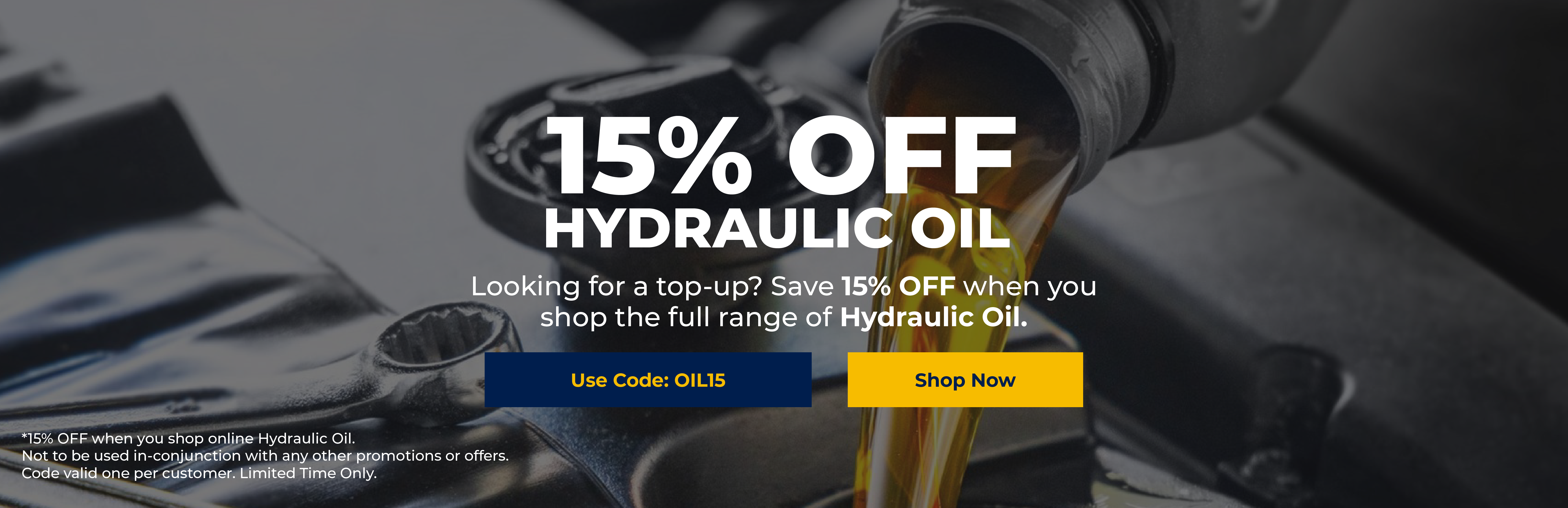 Hydraulic Oil Promotion