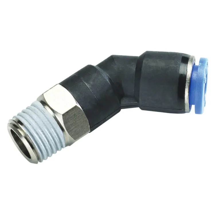 MALE ELBOW 45 DEGREE 12MM OD X 1/8" BSPT