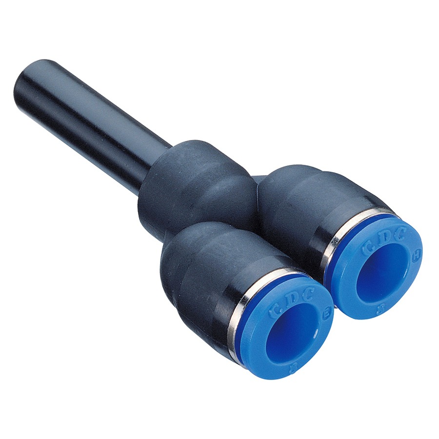 4mm OD X 4mm OD CDC ONE-TOUCH PLUG-IN Y