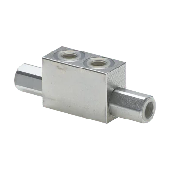 1/2" BSP Pilot Operated Double Check Valve, 45 Litres Per Min, 300 Bar Max