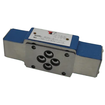 Cetop 3 Flow Control Valve on 'A' & 'B' Lines - Flow Meter Out