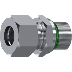 BSP Male Stud Coupling with Captive Seal