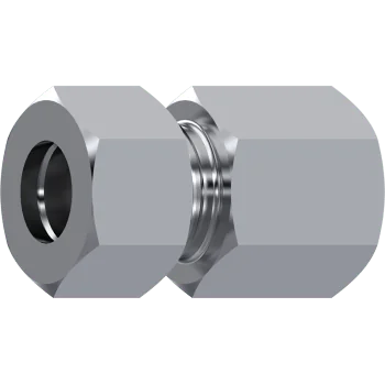 10L Compression to M14 X 1.5 Female Stud Coupling - Stainless Steel AISI 316-L