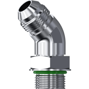 45º Adjustable stud elbow male - male JIC 37º