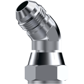 SS. 45º ELBOW M JIC - SWIVEL FEM JIC 3/4" 16H UNF 3/4" 16H UN