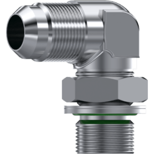 90º Adjustable stud elbow male JIC 37º-male BSP