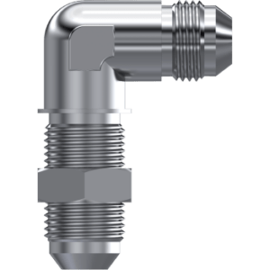 90º Bulkhead elbow male - male JIC 37º