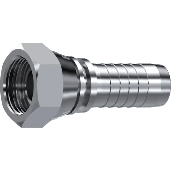 S.S. SWIVEL FEM 60° CONE 1/8" BSP DN 1/4"
