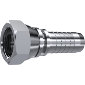 BSP Straight Swivel Female (Flat Seat) Hose Fitting