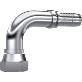 S.S. 90° SWIVEL FEM FLAT SEAT 1/2" BSP DN 1/2"