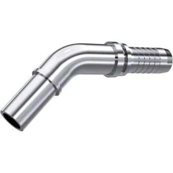 S.S. 45° GAS TUBE STANDPIPE Ø 12.7 DN 1/2"