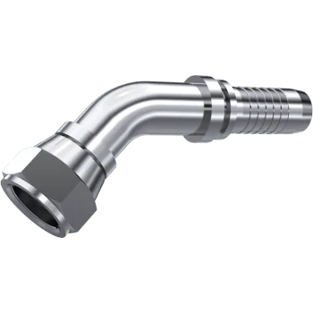 S.S. 45° JIC SWIVEL FEMALE 3/4" 16H UNF DN 1/2"