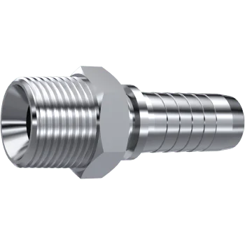 S.S. MALE TAPERED 60° CONE 3/4" BSPT DN 3/4"