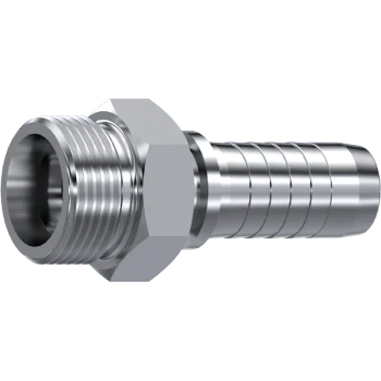 S.S. METRIC STUD 24° CONE Ø8 S M16X1.5 DN 1/4"