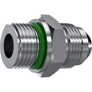 SS. METRIC ADAPTOR M - M JIC   M14X1.5  3/4" 16H UNF