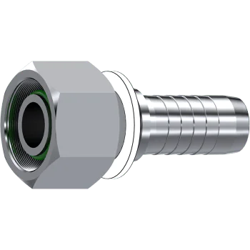 S.S. METRIC SWIVEL FEM +O'RING  ? 10  L  M16X1.5 DN 1/4"