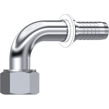 S.S. 90° ORFS SWIVEL FEM 1 3/16-12 DN 3/4"