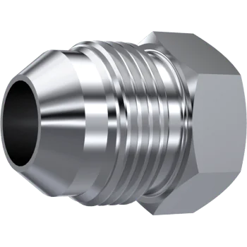 SS. JIC MALE PLUG   9/16" 18H UNF