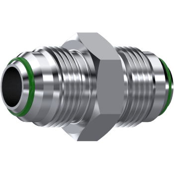 SS. STRAIGHT UNION JIC O'RING 3/4" 16H UNF